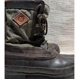Red Ball Men's Insulated Duck Boots Waterproof Lace Up Winter Snow Size 11